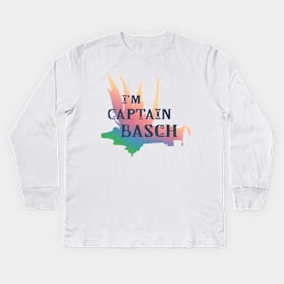 I'm Captain Basch ver. 2 Kids Long Sleeve T-Shirt